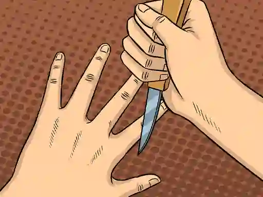 Mäng Don Not Cut Your Self Internetis