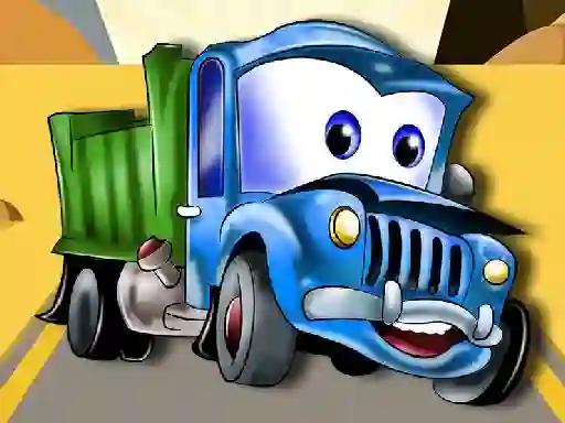 Mäng Kids Truck Puzzle Internetis