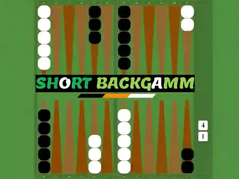 Mäng Short Backgammon Internetis