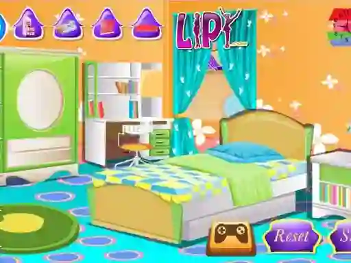 Mäng Kids Bedroom Decoration Internetis
