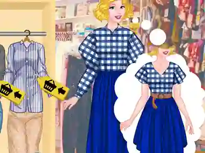 Mäng Princesses Thrift Shop Challenge Internetis
