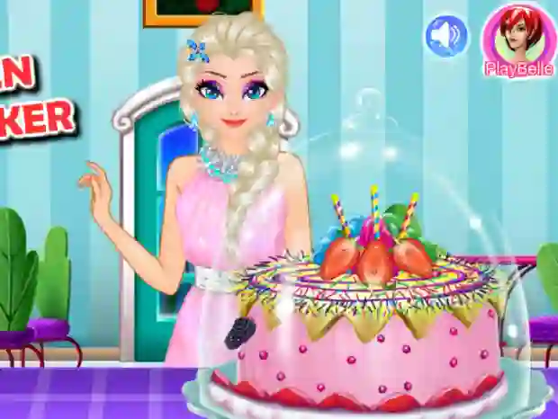 Mäng Ice queen royal baker Internetis