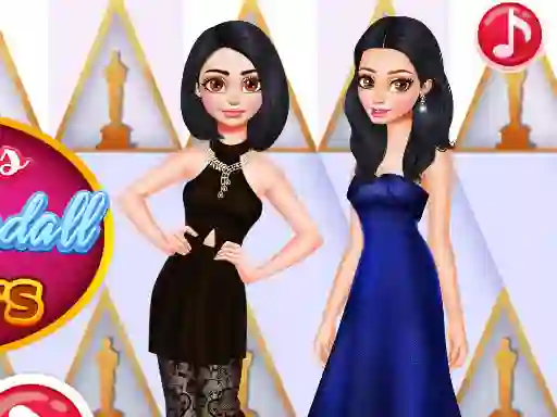 Mäng Kylie vs Kendall Oscars Internetis