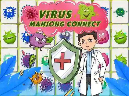 Mäng Virus Mahjong Connection Internetis