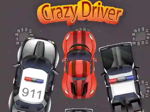 Mäng Crazy Driver Police Chase Internetis