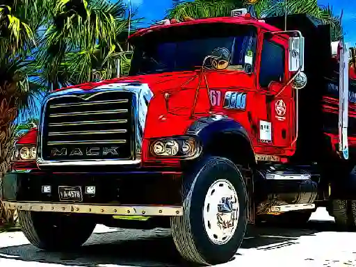 Mäng American Trucks Jigsaw Internetis