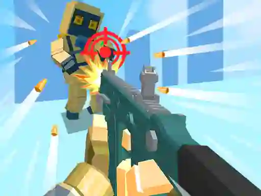 Mäng Blockapolypse Zombie Shooter Internetis