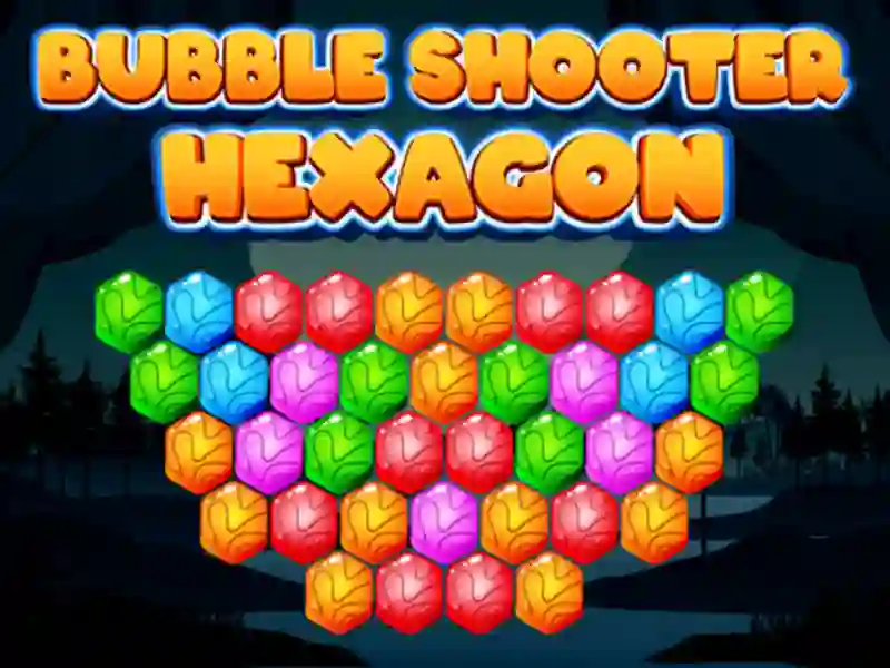 Mäng Bubble Shooter Hexagon Internetis