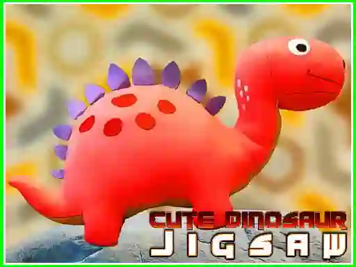 Mäng Cute Dinosaur Jigsaw Internetis