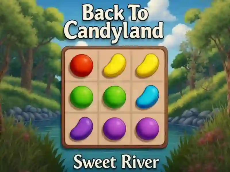 Mäng Back To Candyland sweet river Internetis