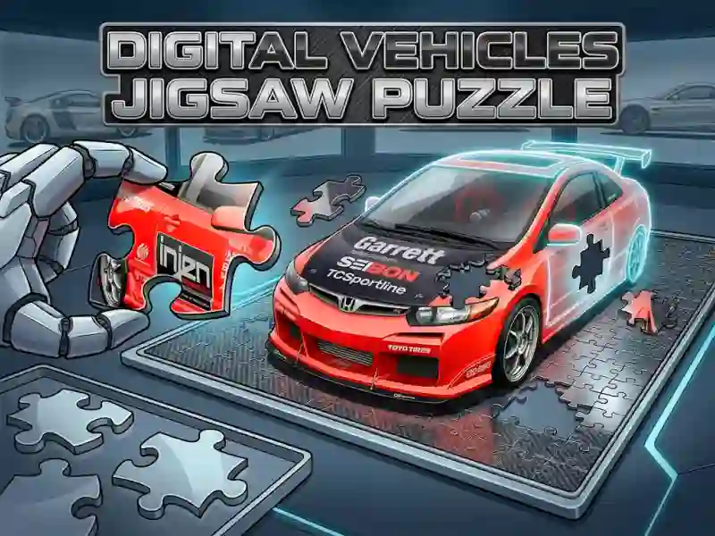 Mäng Digital Vehicles Jigsaw Puzzle Internetis