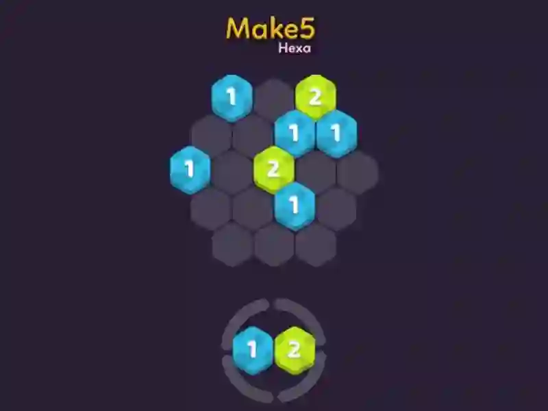 Mäng Make 5 Hexa Internetis