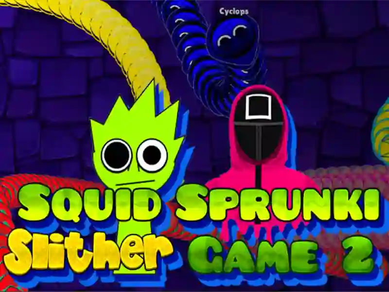 Mäng Squid Sprunki Slither Game 2 Internetis