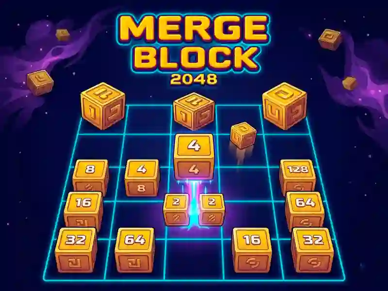 Mäng Merge Block 2048 Internetis
