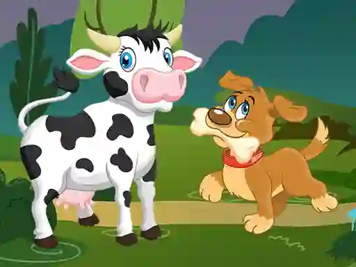Mäng Domestic Animals Memory Internetis