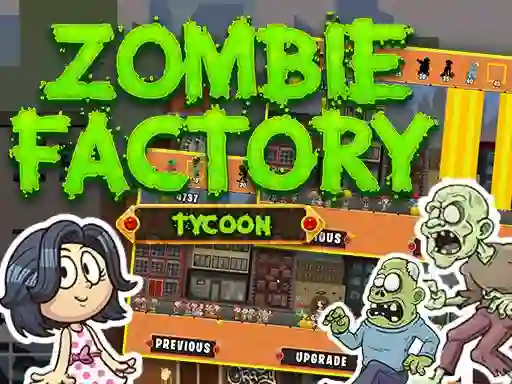 Mäng Zombie Factory Tycoon Internetis