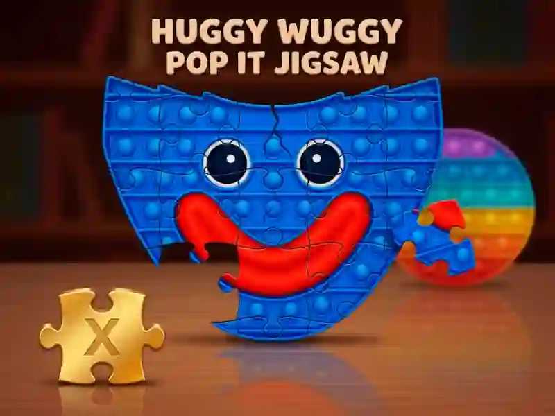 Mäng Huggy Wuggy Pop It Jigsaw Internetis
