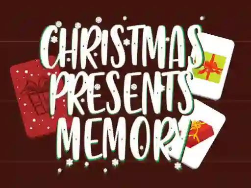 Mäng Christmas Presents Memory Internetis
