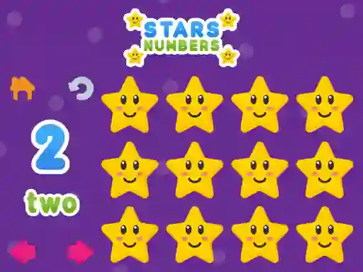 Mäng Stars Numbers Internetis
