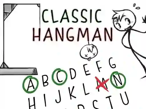 Mäng Classic Hangman Internetis