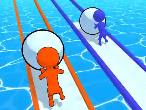 Mäng Snowball Racing Internetis