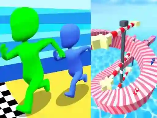 Mäng Stickman Racing 3D Internetis