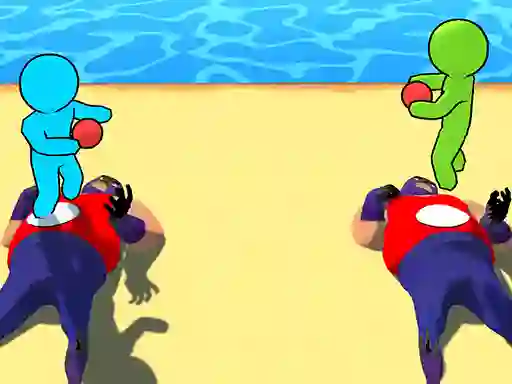 Mäng Dodge Ball Jump Internetis