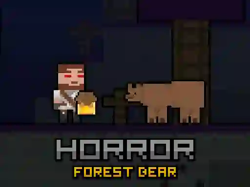Mäng Horror Forest Bear Internetis