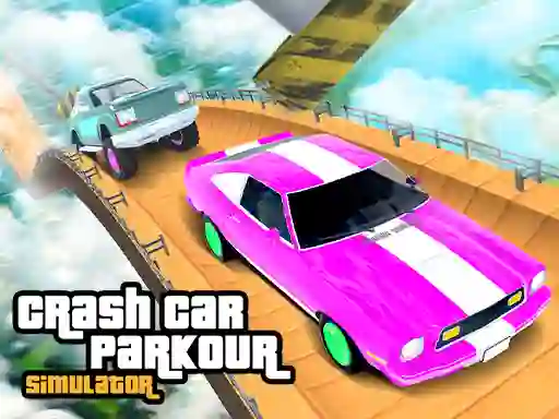Mäng Crash Car Parkour Simulator Internetis