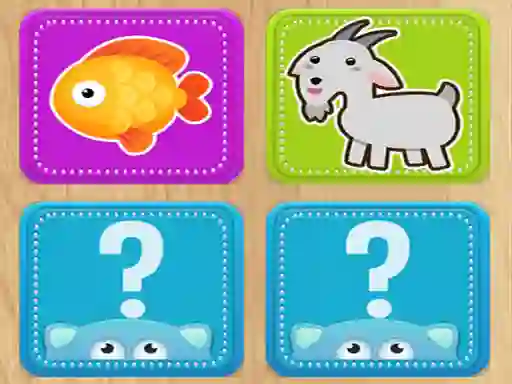 Mäng Find Animals Pair Internetis