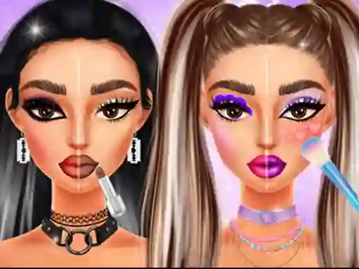 Mäng Makeup Trends: Then And Now Internetis
