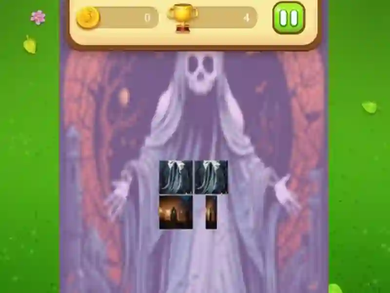 Mäng Ghost Memory Match Internetis