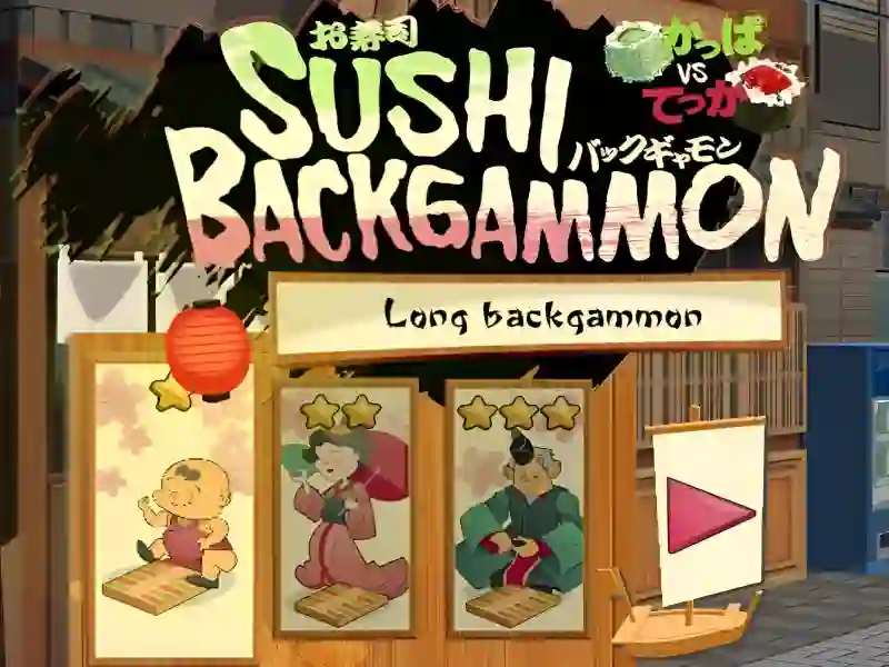Mäng Sushi Backgammon Internetis