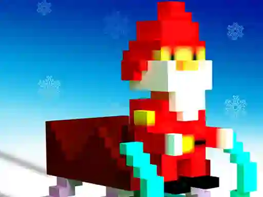 Mäng Super Sliding Santa Internetis