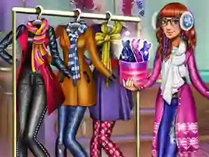 Mäng Tris Winter Fashion Dolly Dress Up Internetis