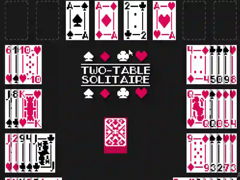 Mäng Two-Table Solitaire Internetis