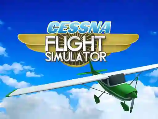 Mäng Cessna Flight Simulator Internetis