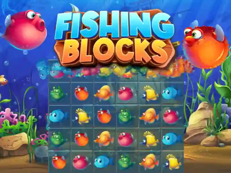 Mäng Fishing Blocks Internetis