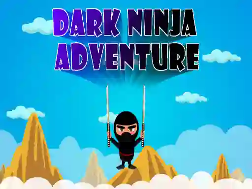 Mäng Dark Ninja Adventure Internetis