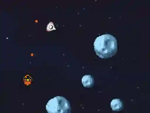 Mäng Retro Space Blaster Internetis