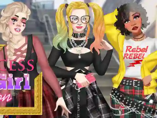 Mäng Princess E-Girl Fashion Internetis