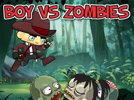 Mäng Boy vs Zombies Internetis