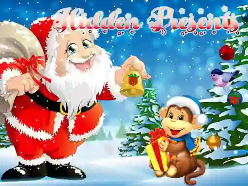 Mäng Santa Hidden Presents Internetis