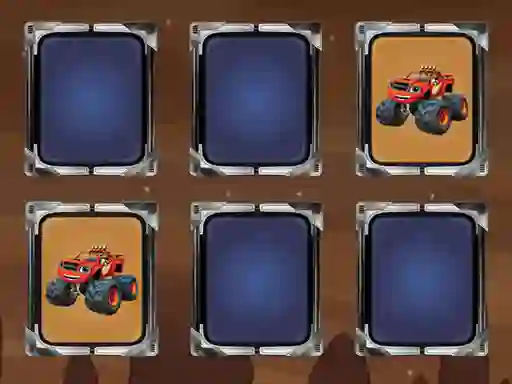 Mäng Monster Trucks Memory Internetis