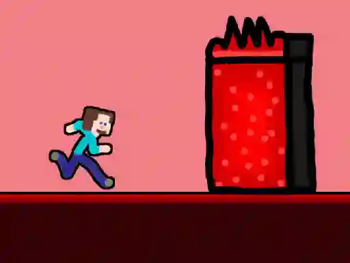 Mäng Steveman Lava World Internetis