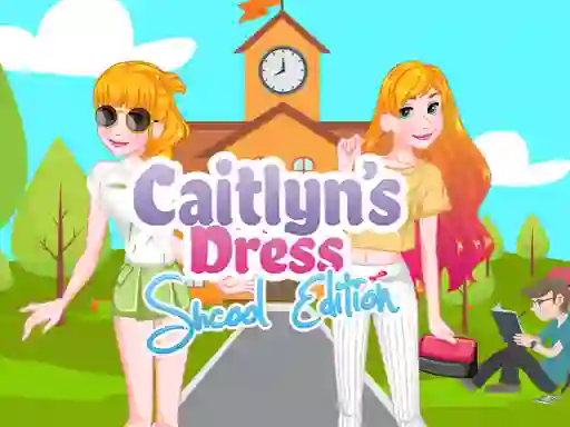 Mäng Caitlyn's Dress School Edition Internetis