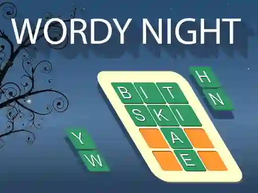 Mäng Wordy Night Internetis