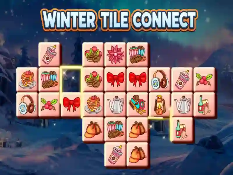 Mäng Winter Tile Connect Internetis