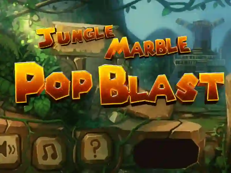 Mäng Jungle Marble Pop Blast Internetis
