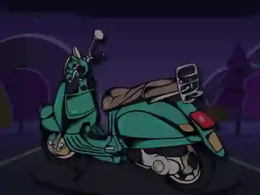 Mäng Classic Scooter Memory Internetis
